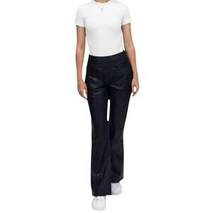 NWT Bod & Christensen Black Leather Pants Size 6